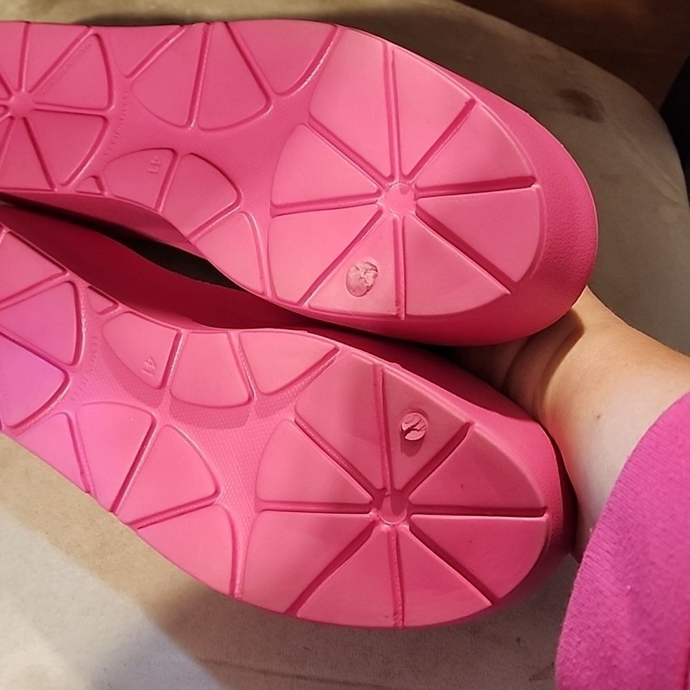 LEMON JELLY Women's Pink Platform Slide Sandals - Picture 4 of 5